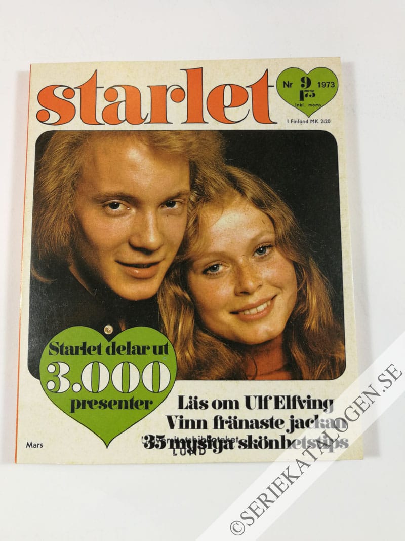 Framsida på Starlet #9 (1973)