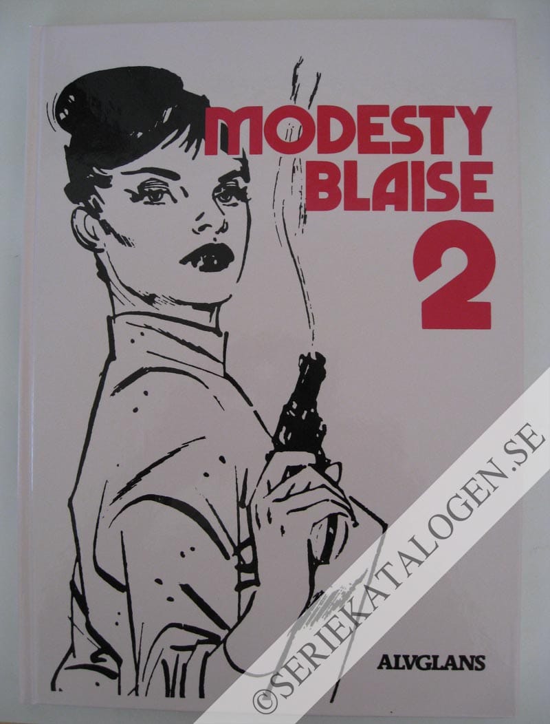 Framsida på Modesty Blaise #2 (1985)