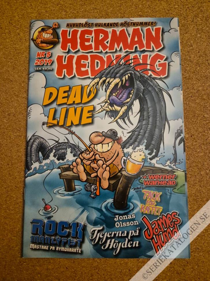 Framsida på Herman Hedning #5 (2019)