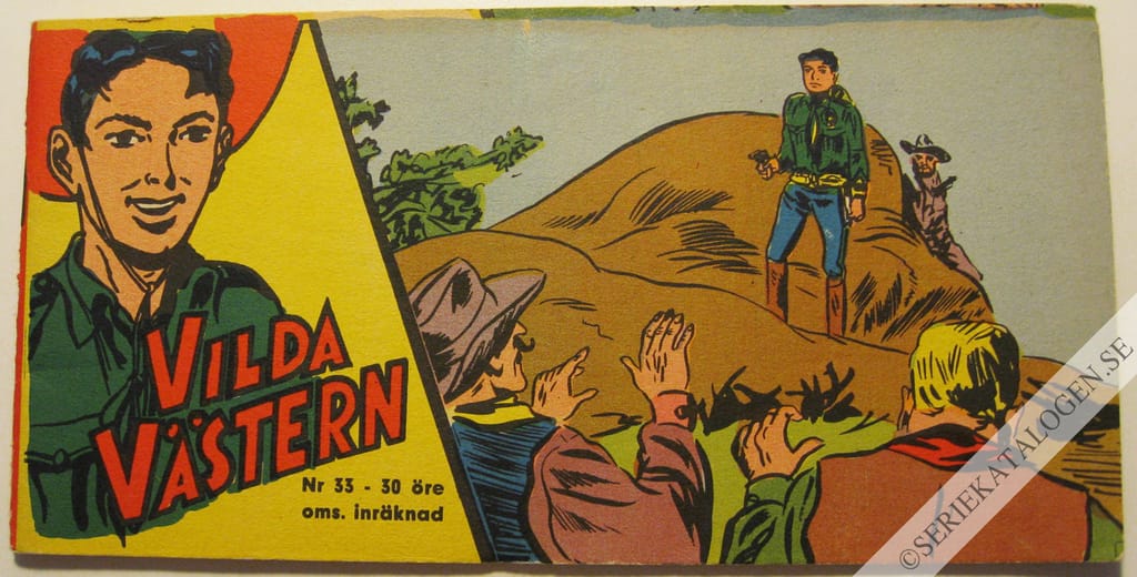 Framsida på Vilda Västern #33 (1960)