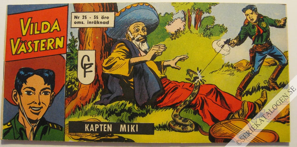Framsida på Vilda Västern #25 (1963)