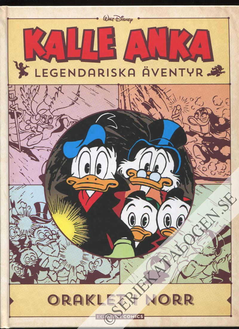 Framsida på Kalle Anka - Legendariska äventyr Oraklet i norr (2022)