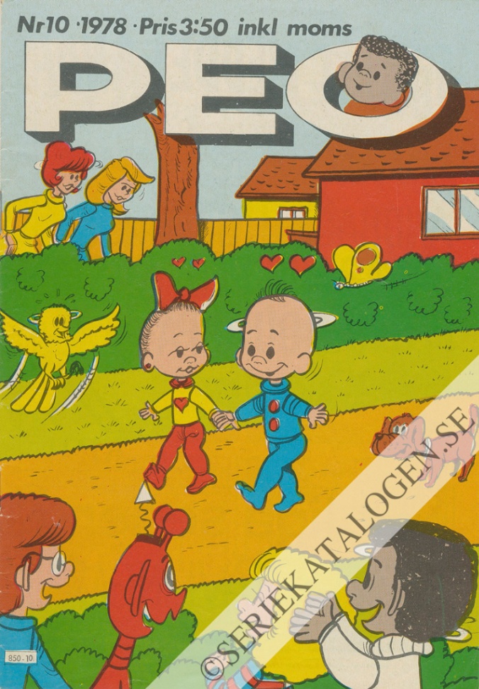 Framsida på Peo #10 (1978)