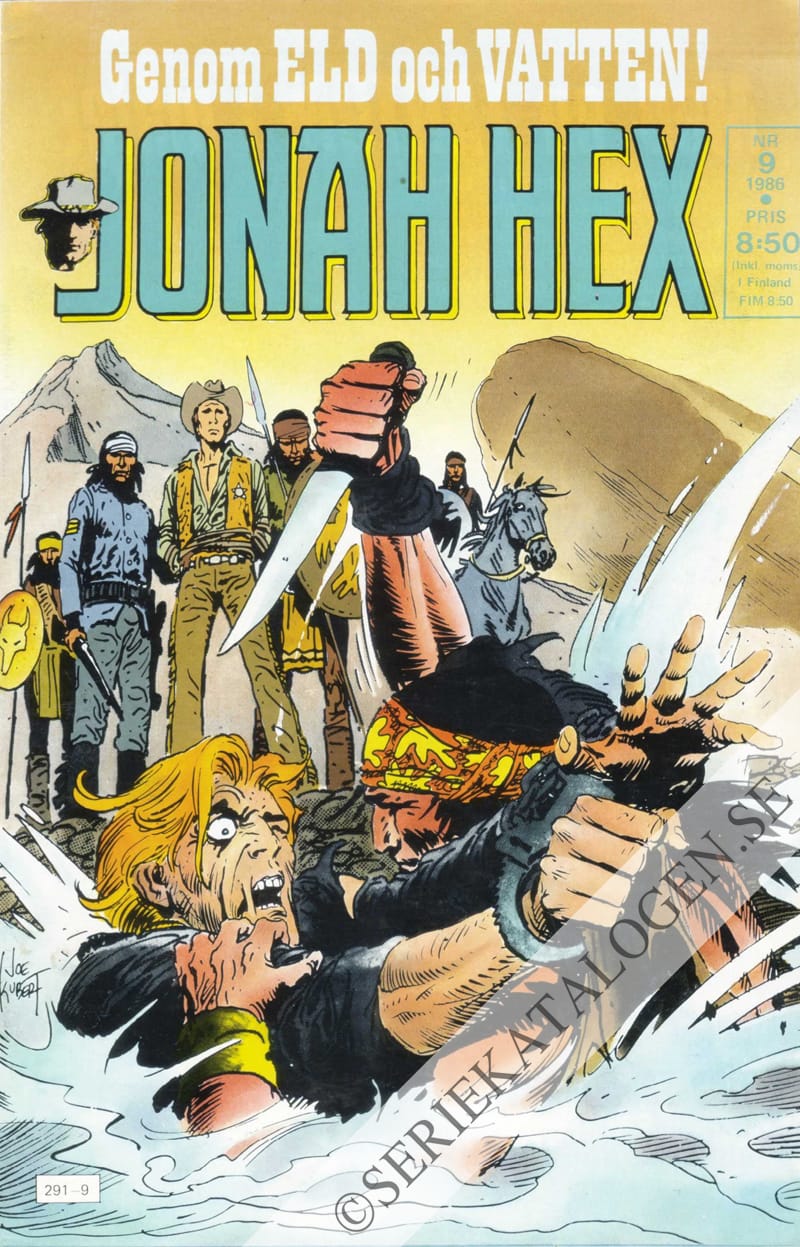 Framsida på Jonah Hex #9 (1986)