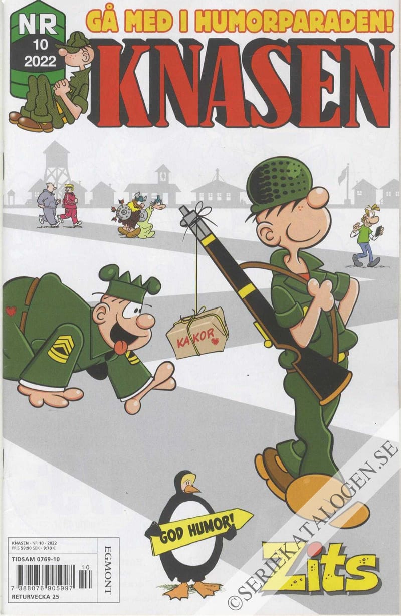 Framsida på Knasen #10 (2022)