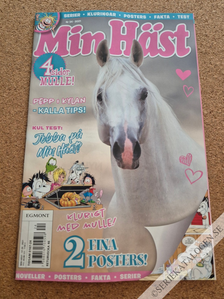 Framsida på Min häst #24 (2021)