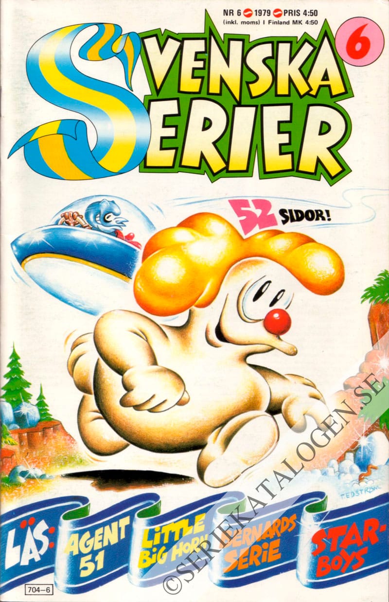 Framsida på Svenska serier #6 (1979)