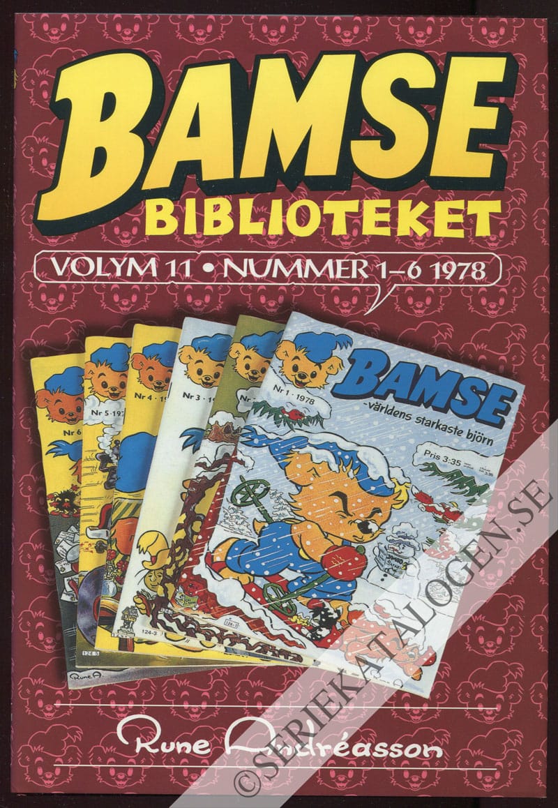 Framsida på Bamsebiblioteket #11 (2004)