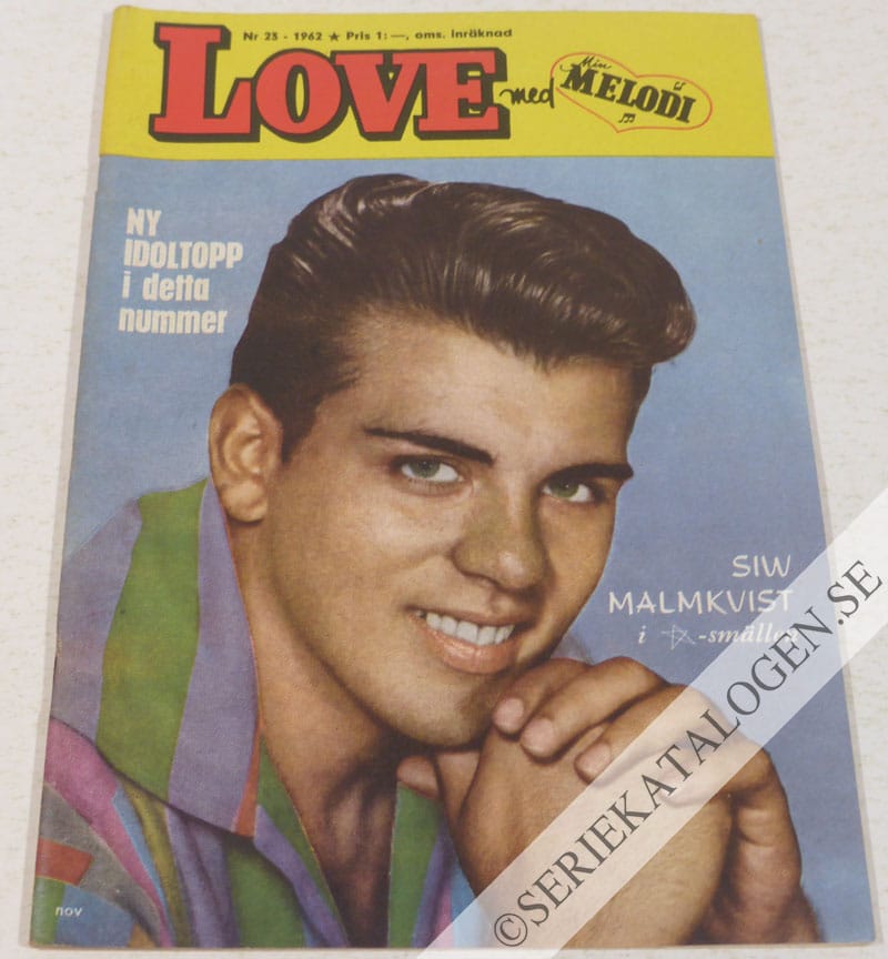 Framsida på Love! #23 (1962)