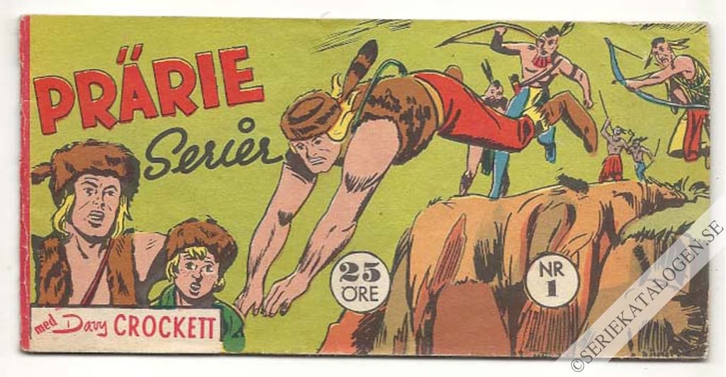 Framsida på Prärie-serier #1 (1960)