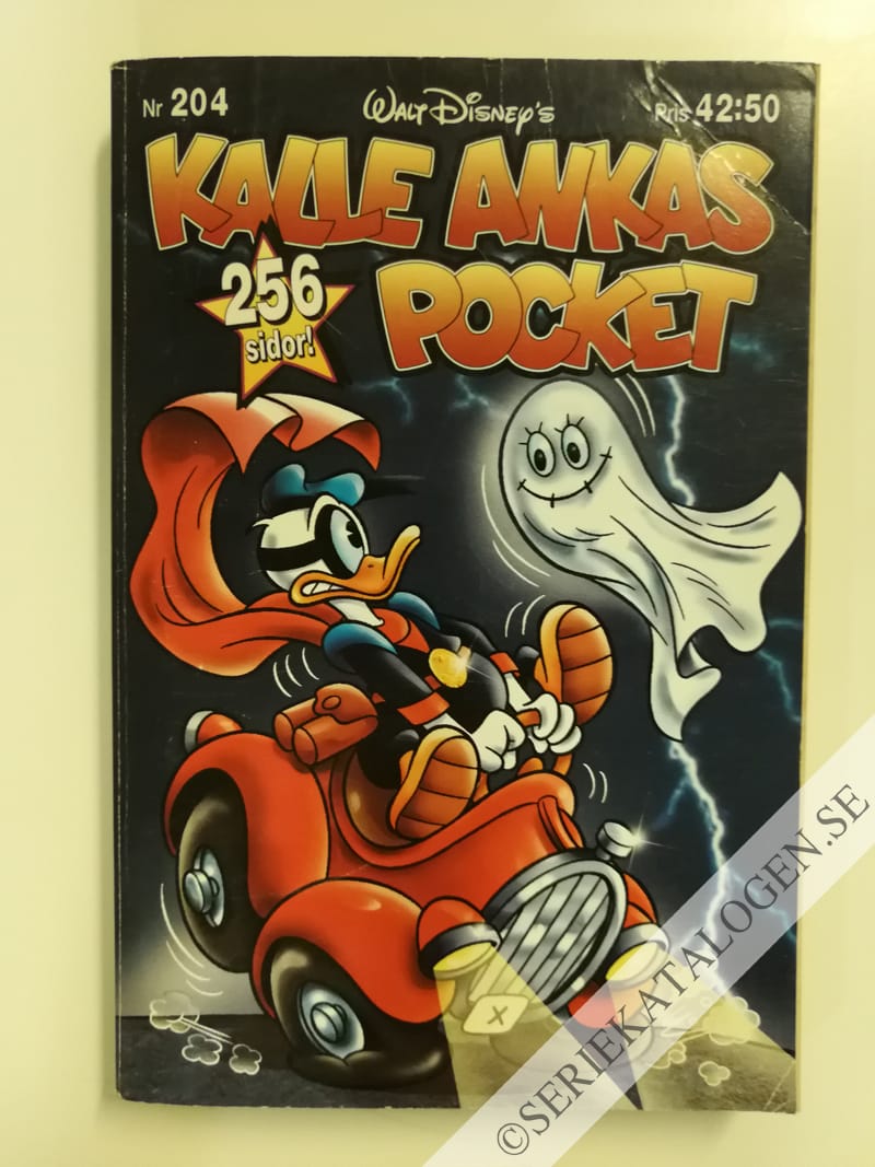 Framsida på Kalle Ankas pocket #204 (1997)
