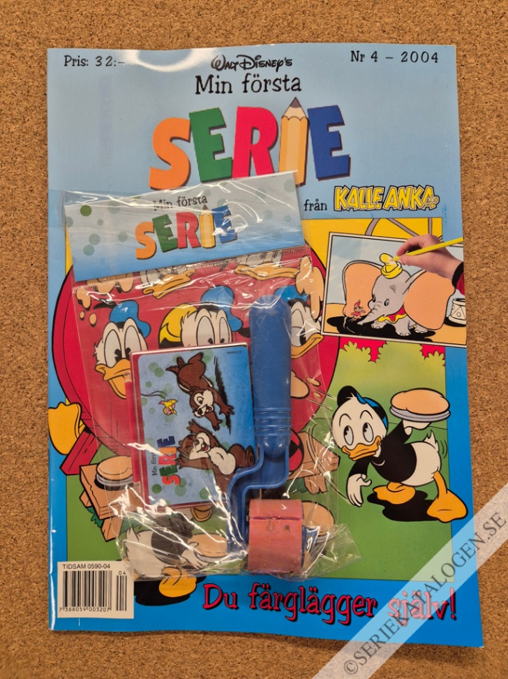 Framsida på Min första serie #4 (2004)