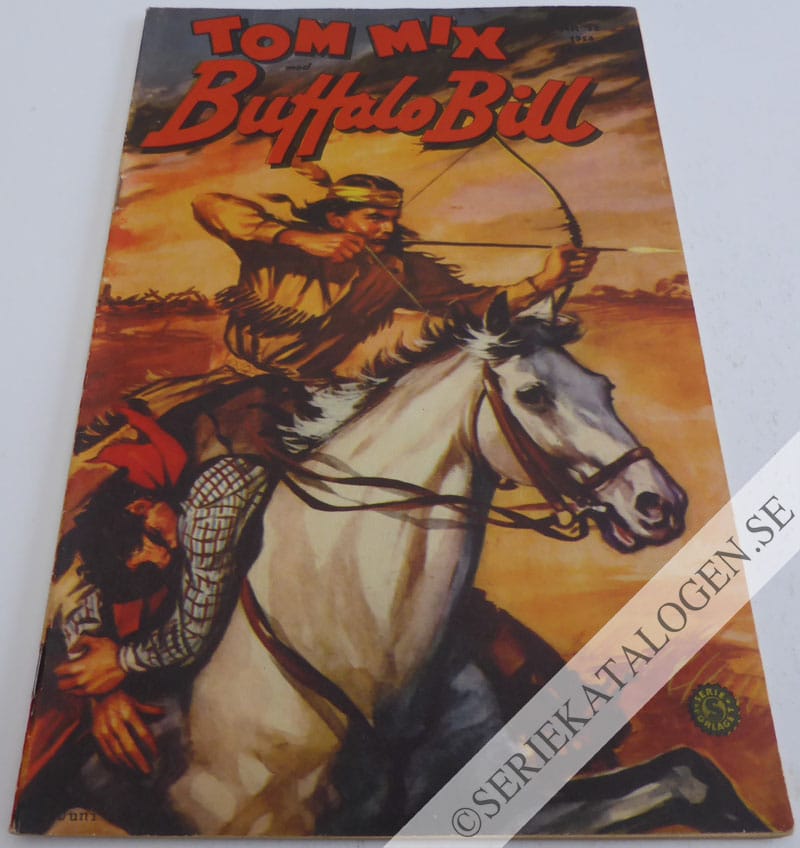 Framsida på Tom Mix #12 (1954)