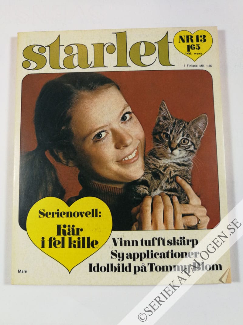 Framsida på Starlet #13 (1971)