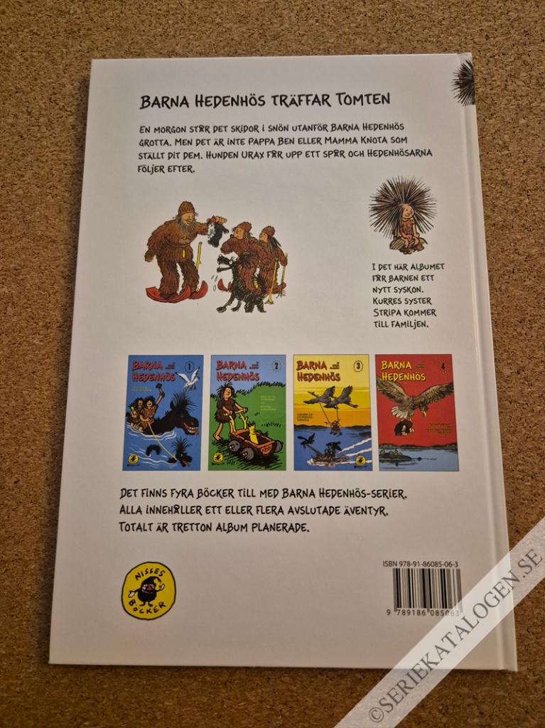 Baksida på Jakten på Urtomten/Stripa blir Hedenhösare (2009)