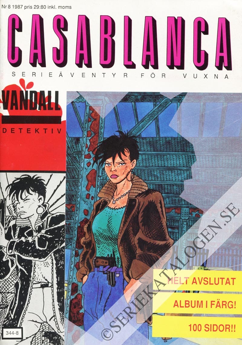 Framsida på Casablanca #8 (1987)