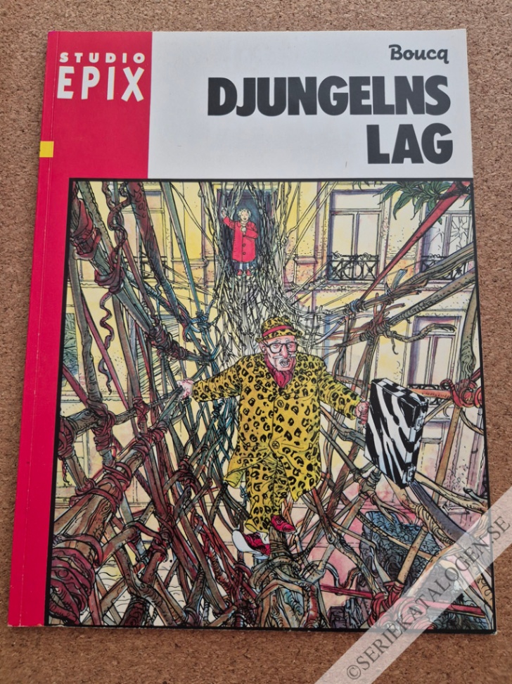Framsida på Studio Epix #14 - Djungelns lag (1989)