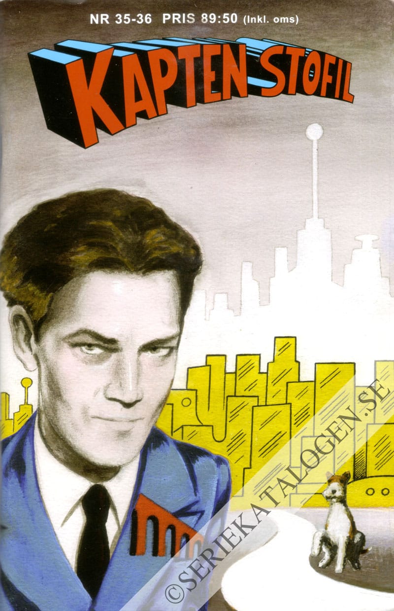 Framsida på Kapten Stofil #35-36 (2009)