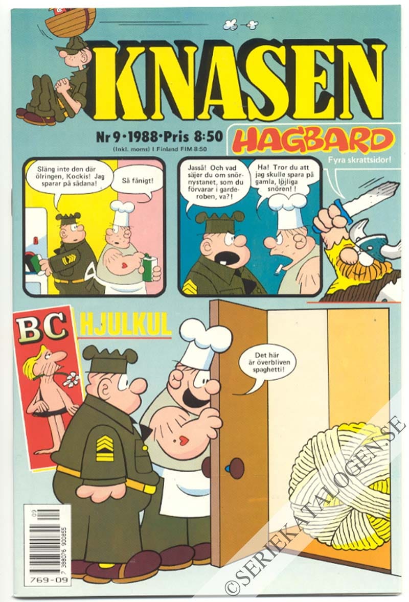 Framsida på Knasen #9 (1988)