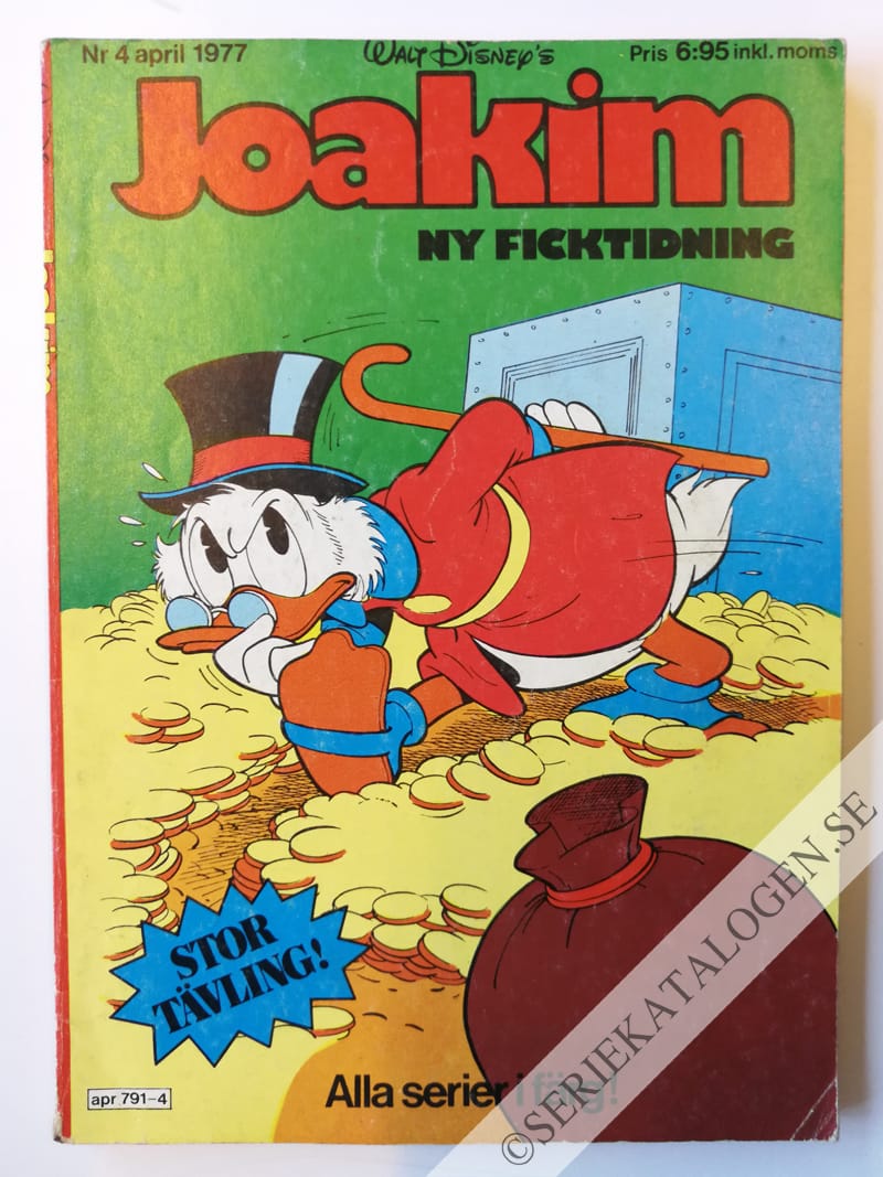 Framsida på Joakim #4 (1977)