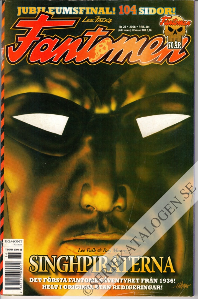 Framsida på Fantomen #26 (2006)