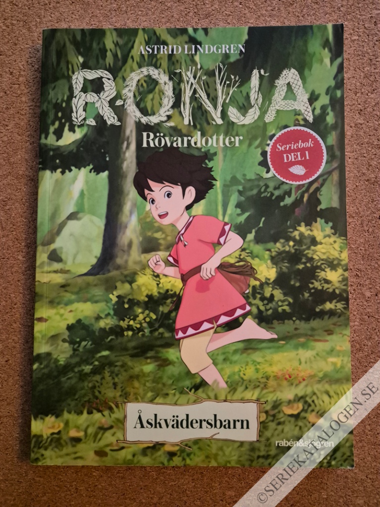 Framsida på Ronja Rövardotter Åskvädersbarn (2016)