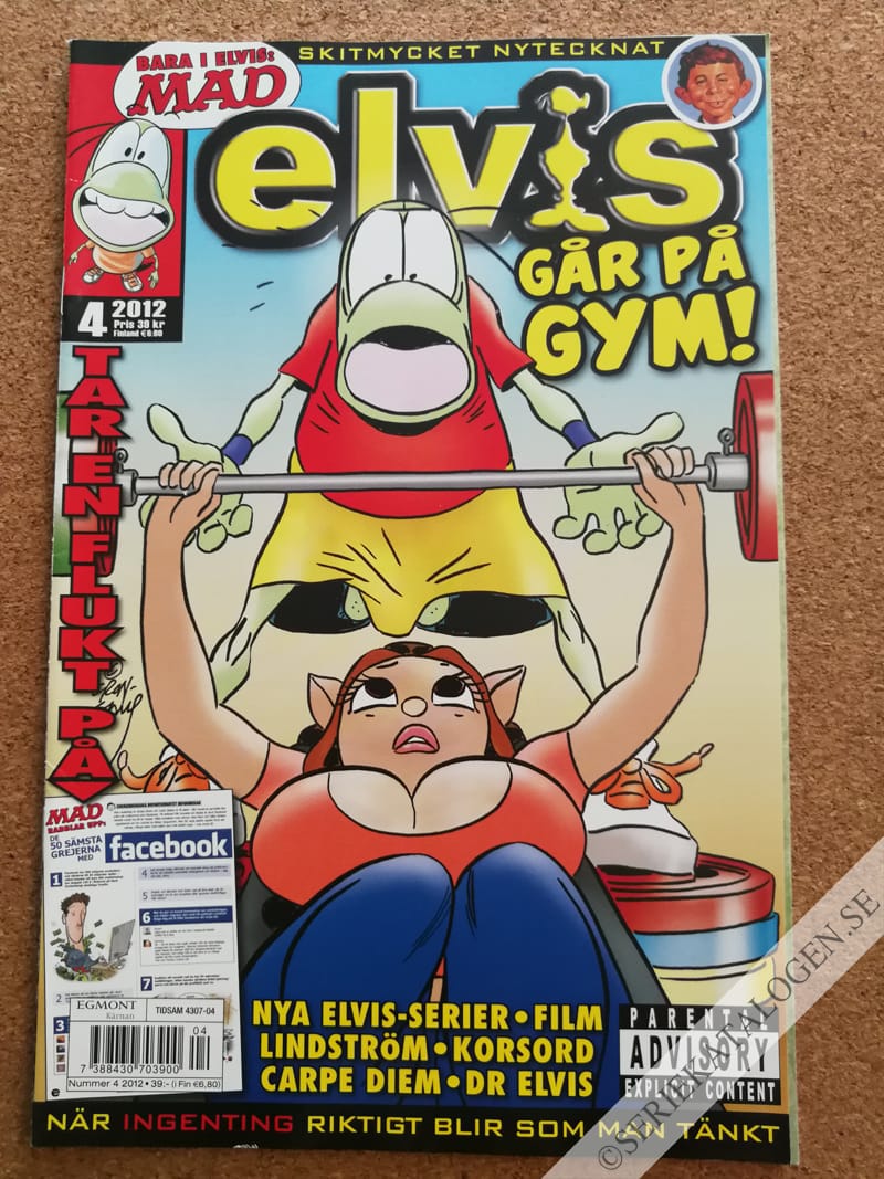 Framsida på Elvis #4 (2012)