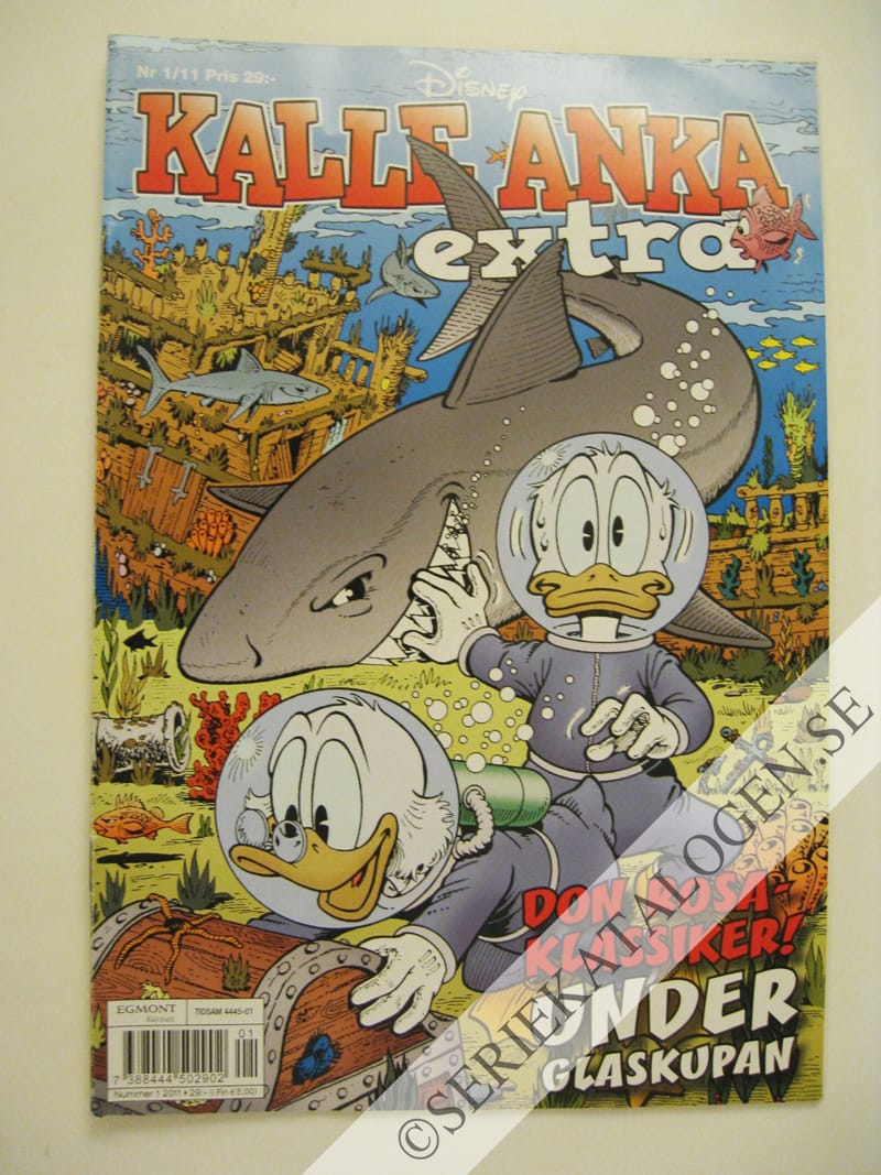 Framsida på Kalle Anka Extra #1 (2011)