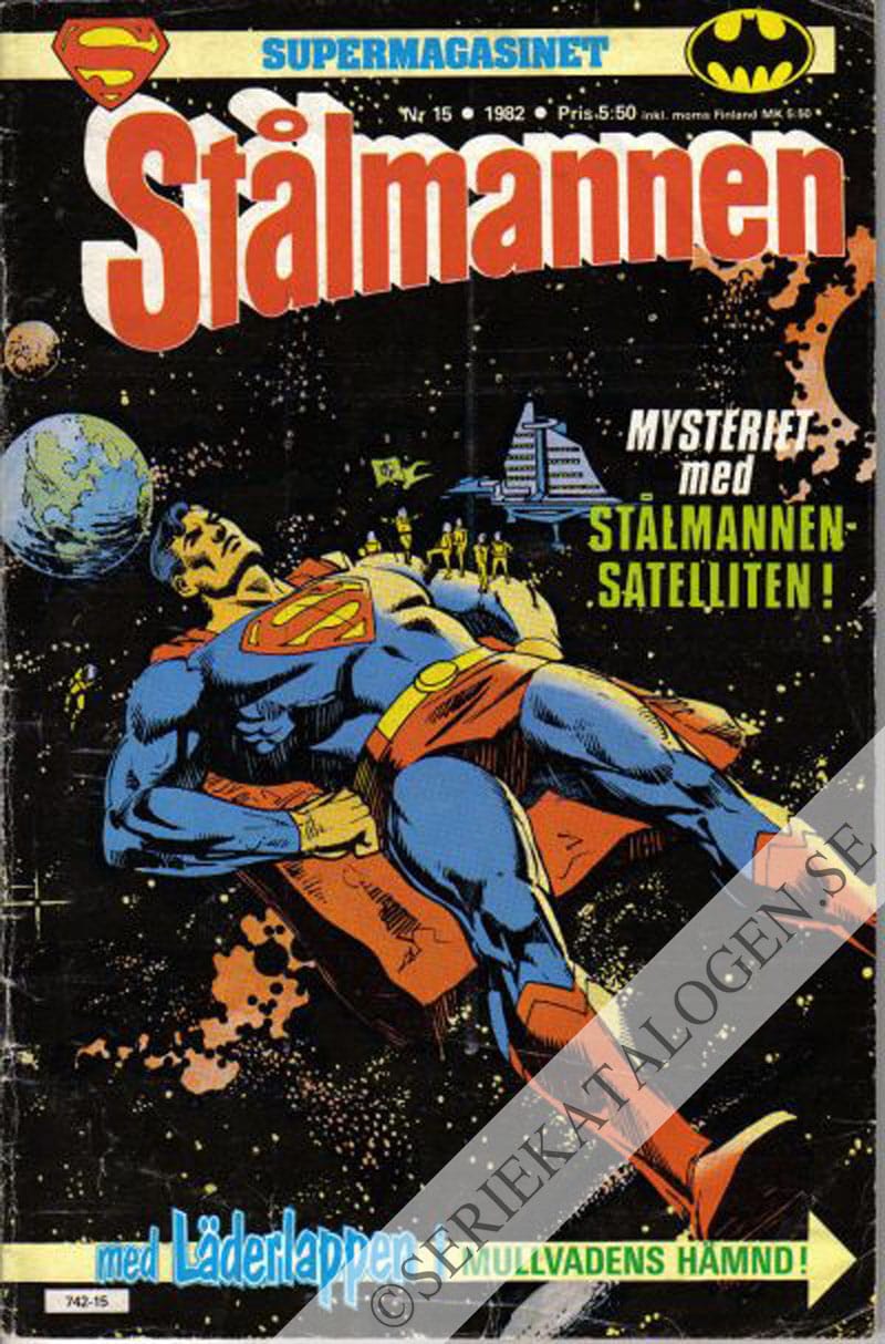 Framsida på Supermagasinet #15 (1982)