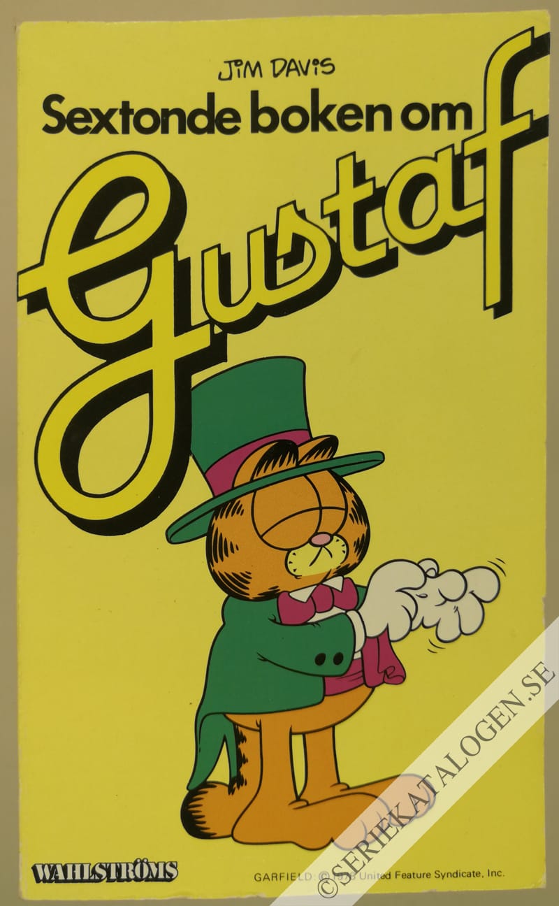 Framsida på Gustaf Sextonde boken om Gustaf (1988)