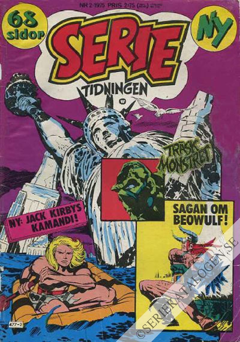 Framsida på Serietidningen #2 (1975)