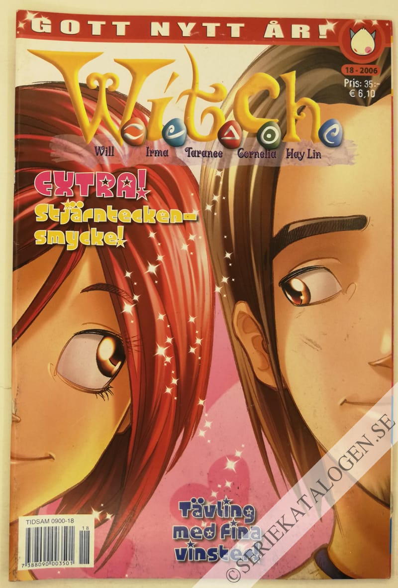 Framsida på W.i.t.c.h. #18 (2006)