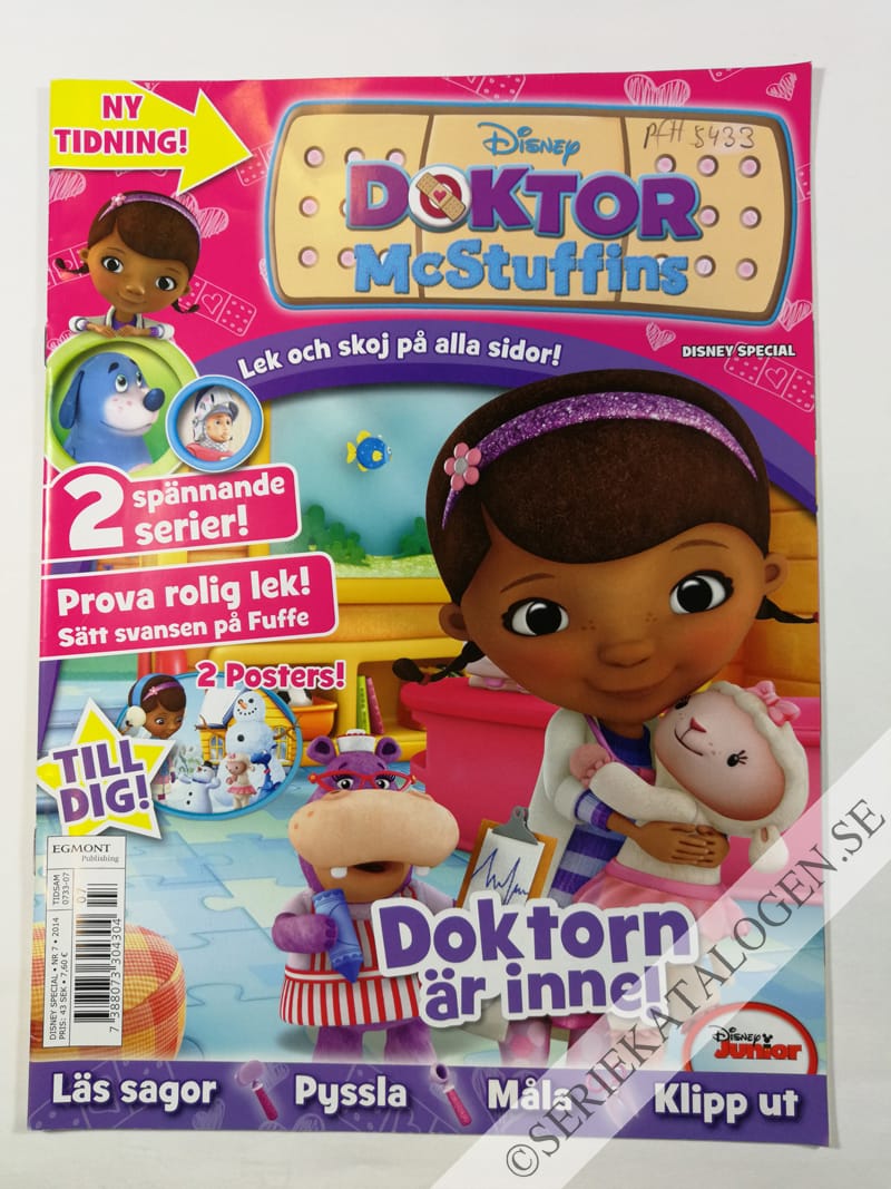 Framsida på Disney special Doktor McStuffins (2014)