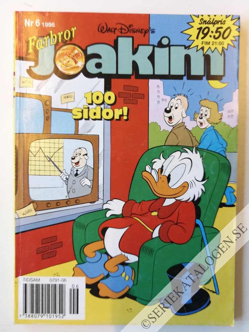 Framsida på Joakim #6 (1996)