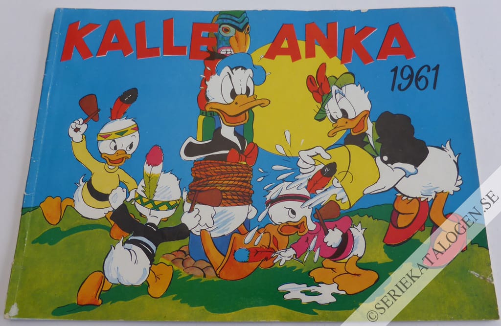 Framsida på Kalle Ankas julbok # (1960)