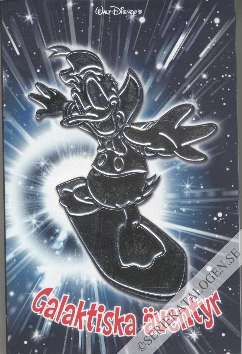 Framsida på Kalle Ankas pocket special Galaktiska äventyr (2020)