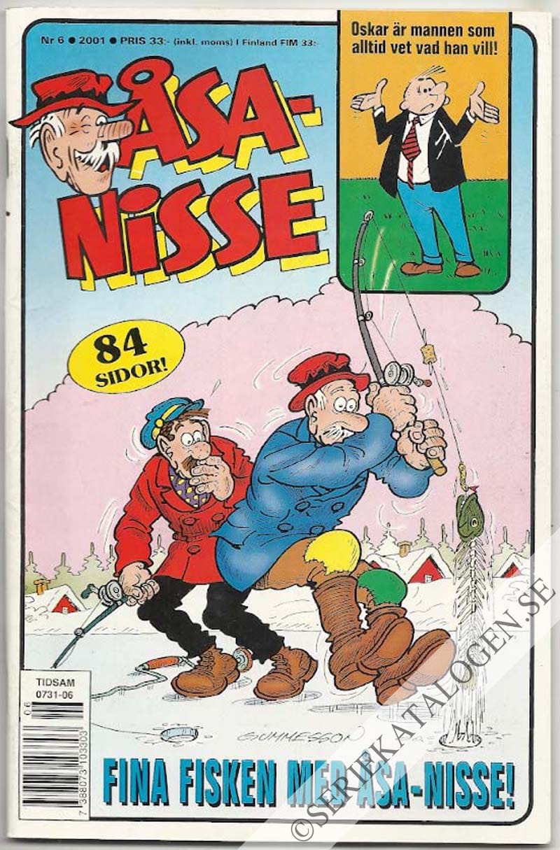 Framsida på Åsa-Nisse #6 (2001)