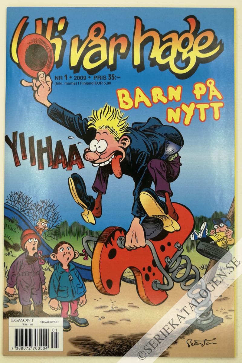 Framsida på Uti vår hage Barn på nytt (2009)