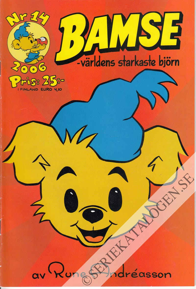 Framsida på Bamse #14 (2006)