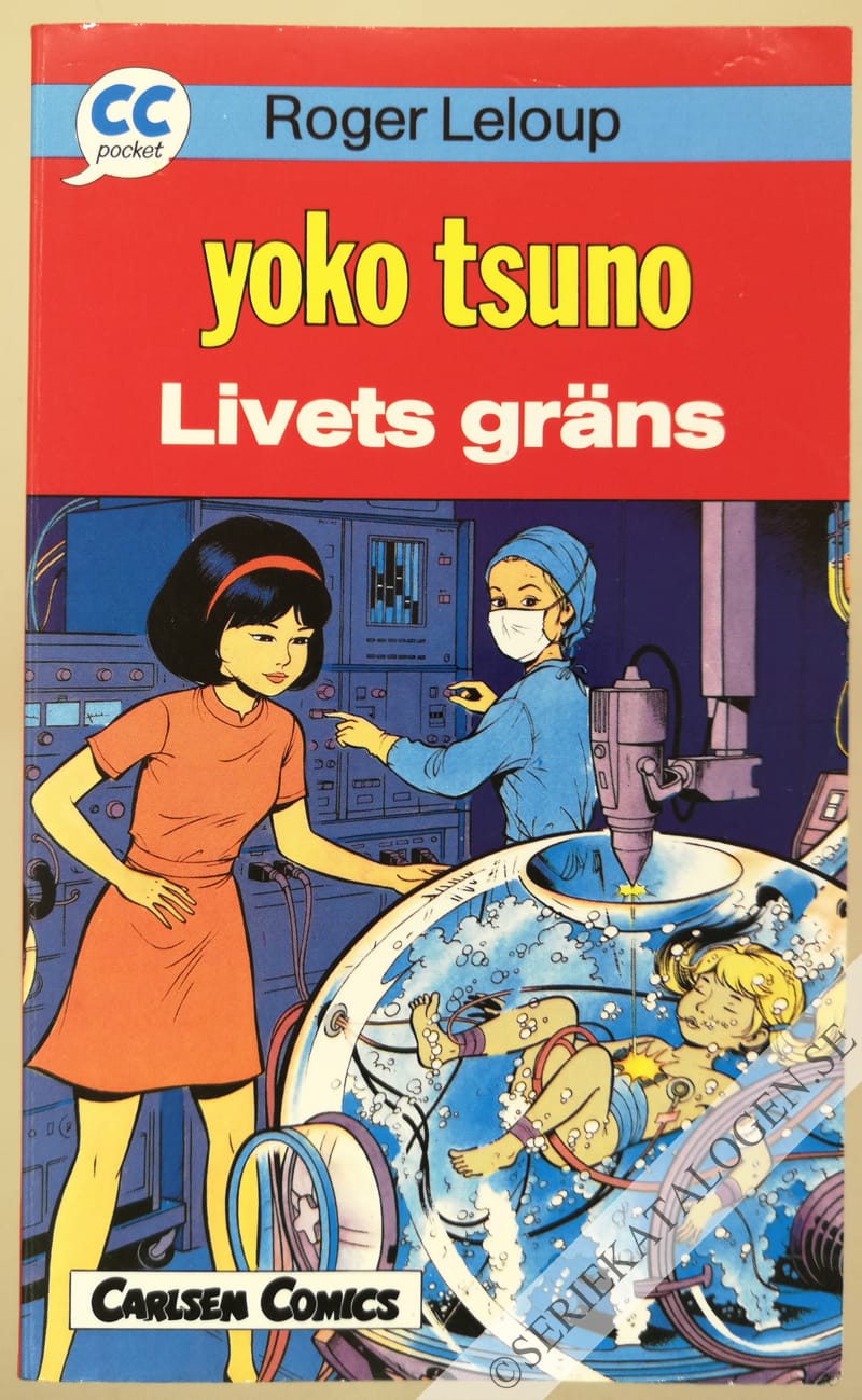 Framsida på CC pocket Yuko Tsuno 1: Livets gräns (1990)
