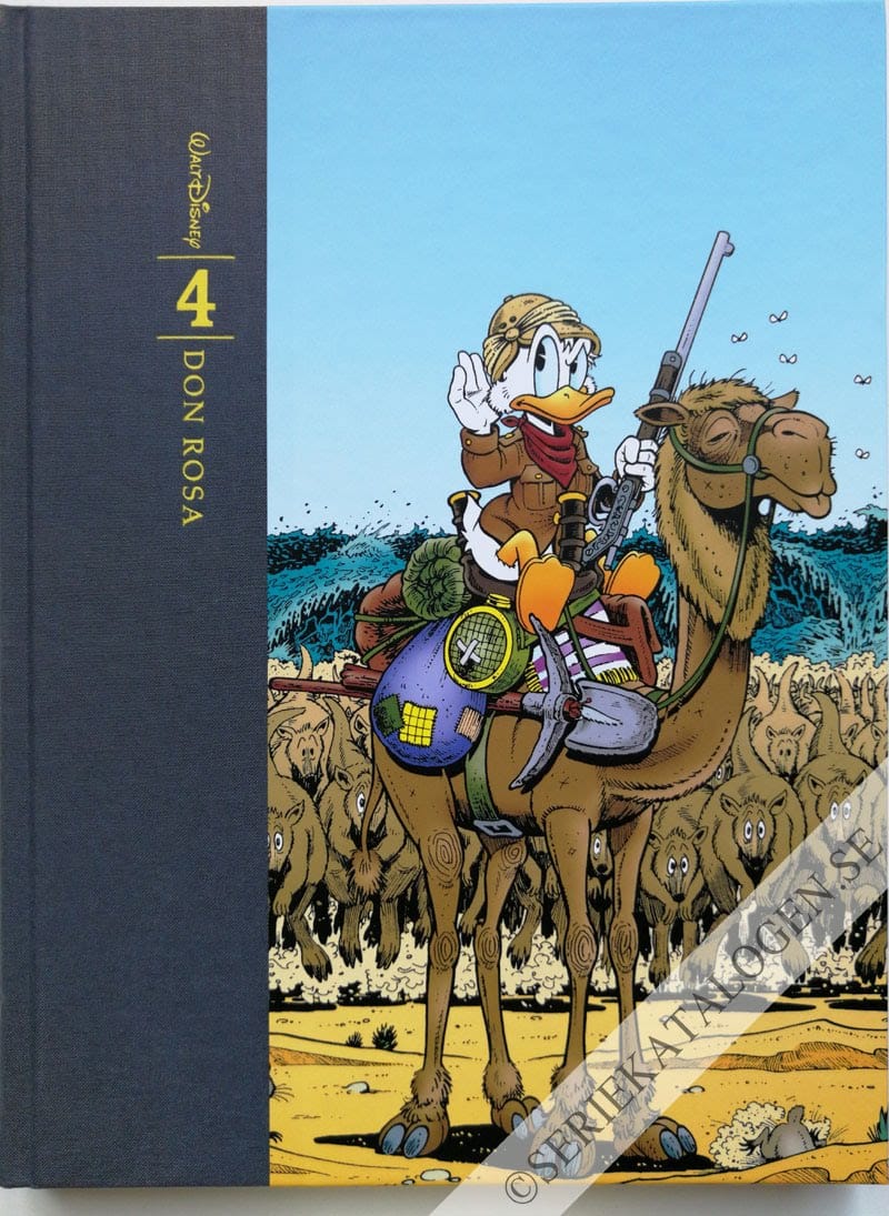 Framsida på Don Rosas samlade verk Band4 (2012)