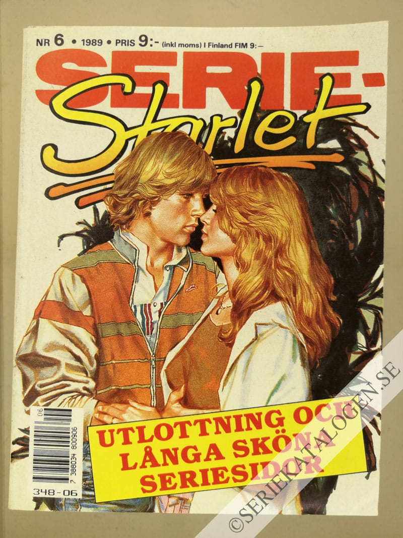 Framsida på Seriestarlet #6 (1989)