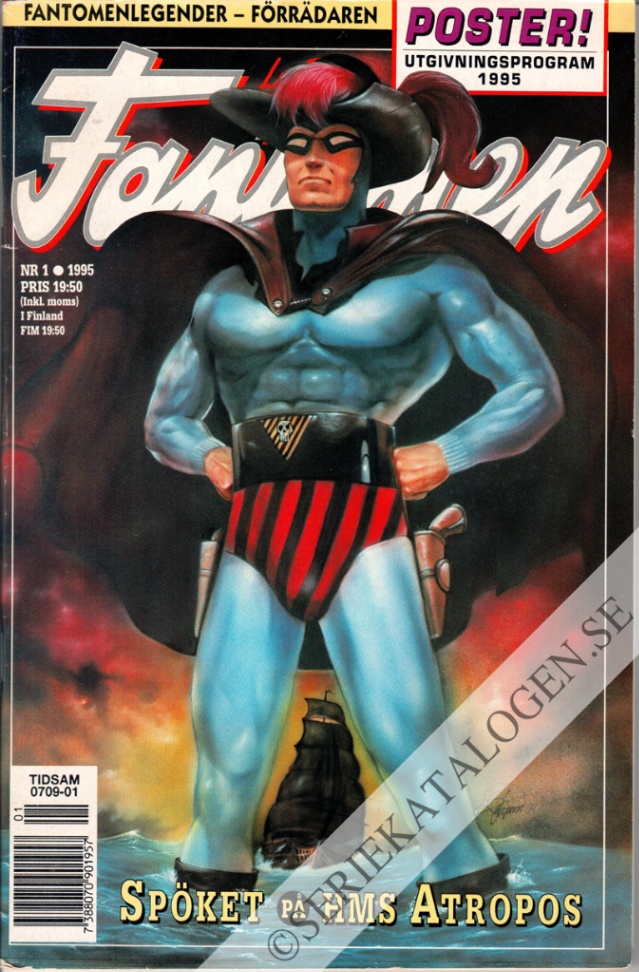 Framsida på Fantomen #1 (1995)