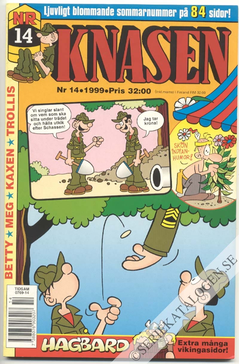 Framsida på Knasen #14 (1999)