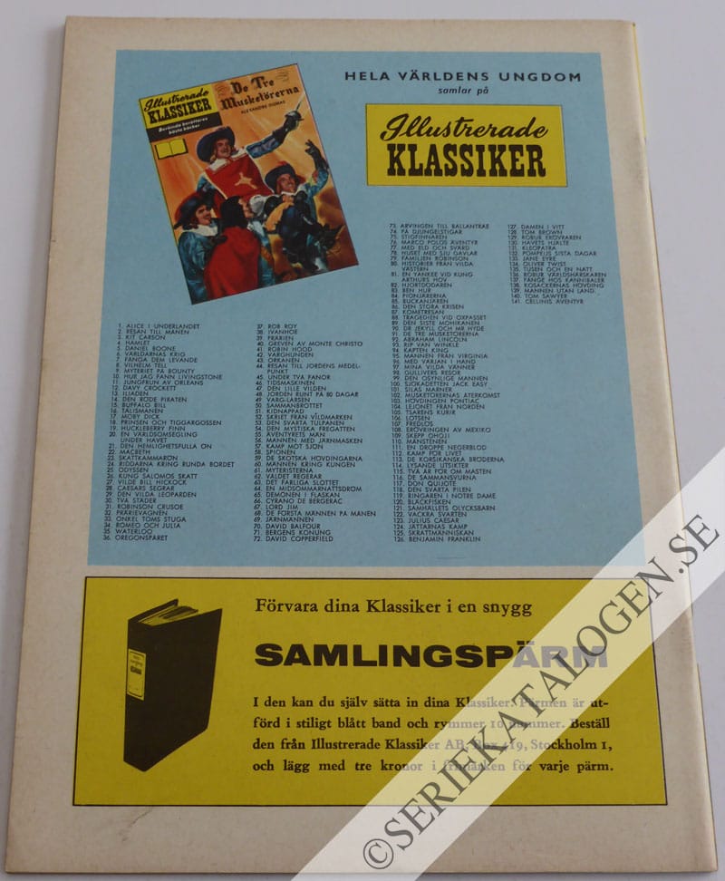 Baksida på Cellinis äventyr (1961)