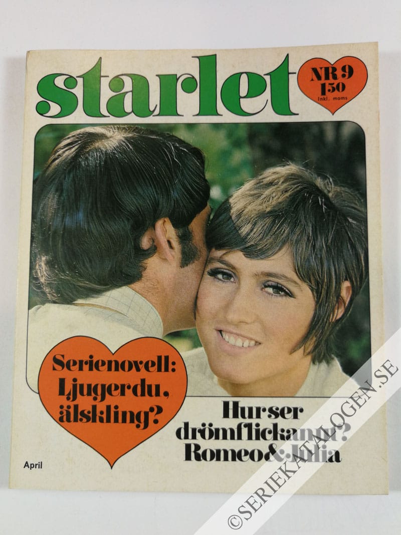 Framsida på Starlet #9 (1970)