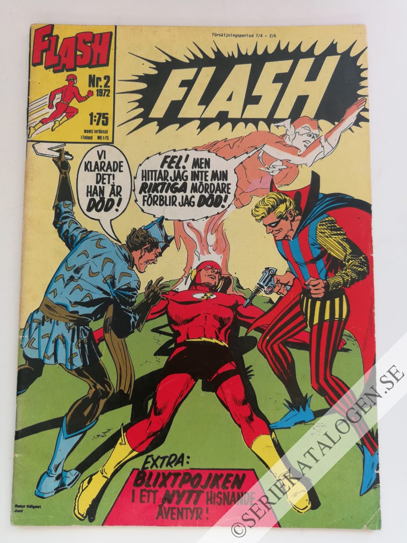 Framsida på Flash #2 (1972)