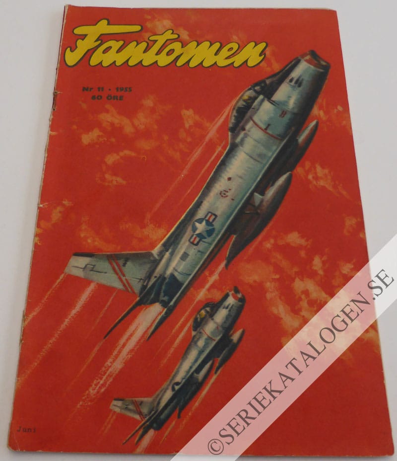 Framsida på Fantomen #11 (1955)