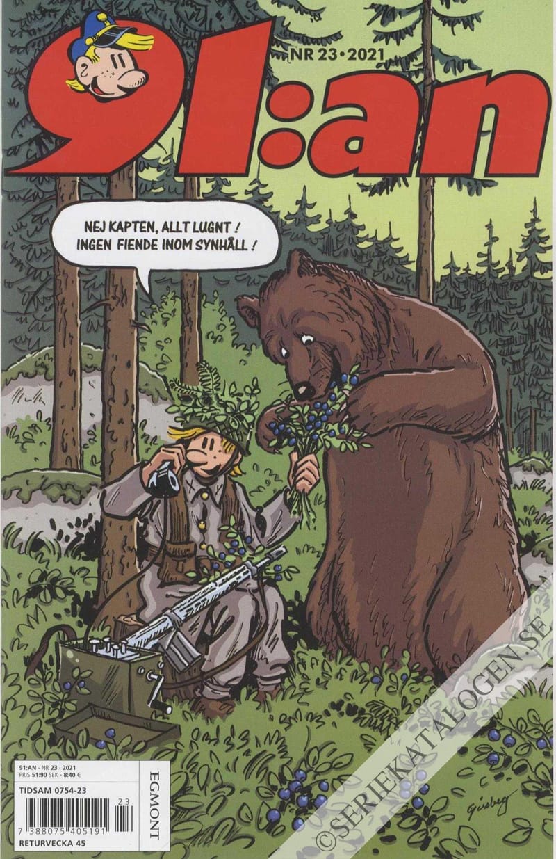 Framsida på 91:an #23 (2021)