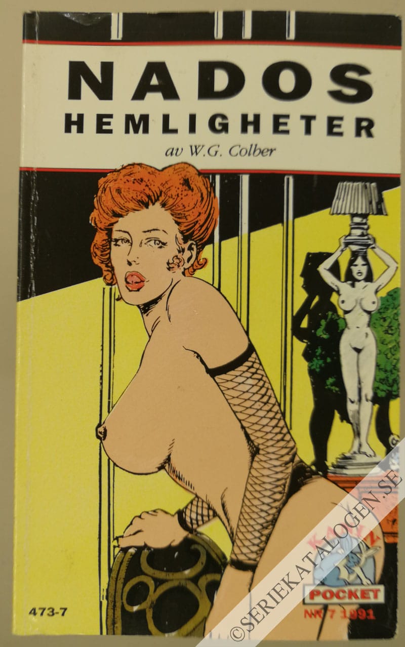 Framsida på Kaninpocket Nados hemligheter (1991)